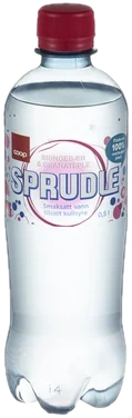 Sprudle 0.5l Bringebær og Granateple