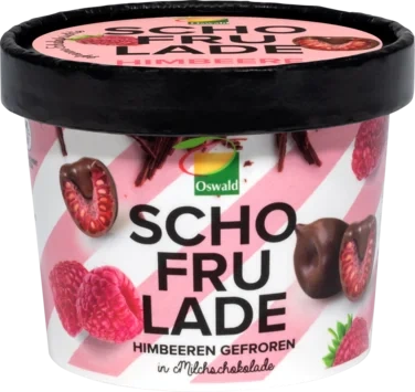 Raspb Milk Chocolat 130g Schofrulade