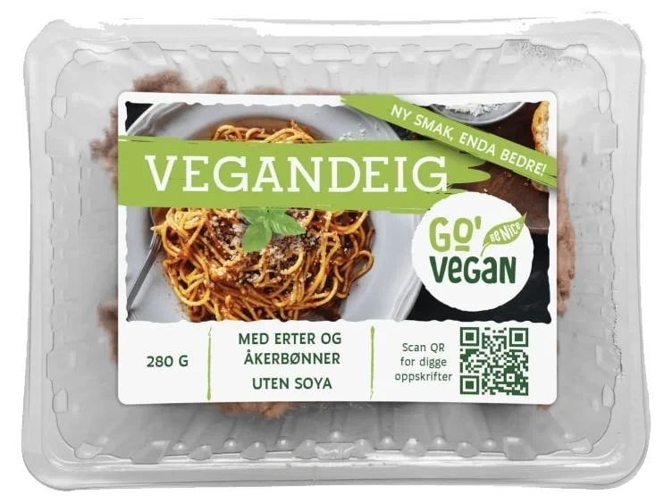 Vegandeig 280g Go'Vegan