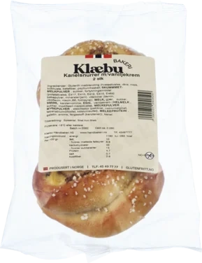 Kanelsnurrer Glutenfri 2 stk 280 Gr (6)