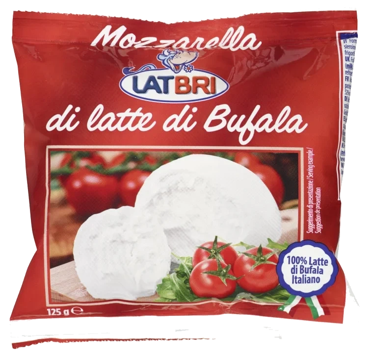 Mozzarella Di Bufala 125g Latbri