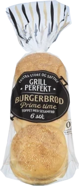 Coop Grill Prime Time Burgerbrød 480g