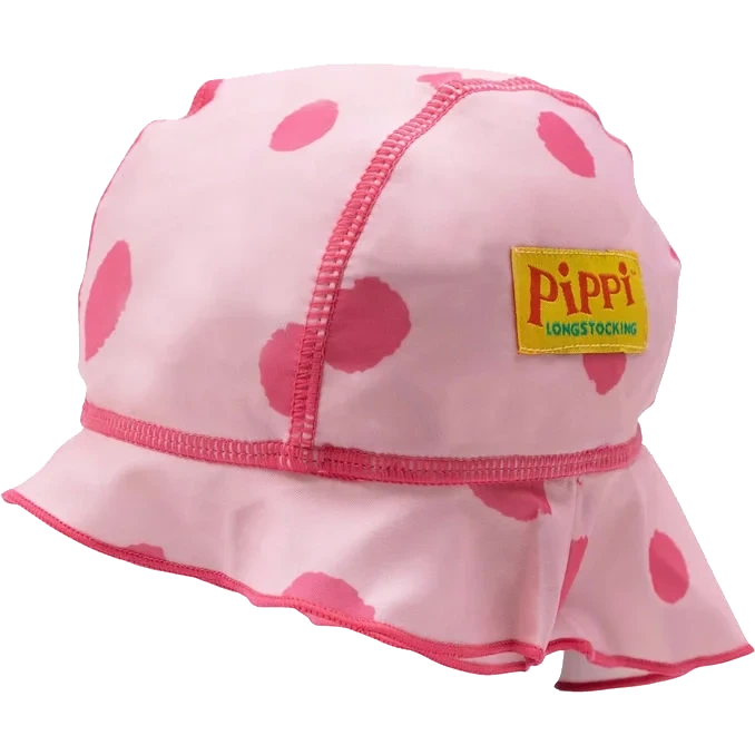 UV-hatt Pippi Rosa Stl. 74-80