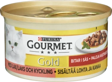 Gourmet Gold Laks og Kylling 85g Purina