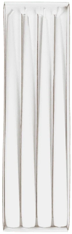 Moda Festlys Lakk Hvit 32cm 4pk
