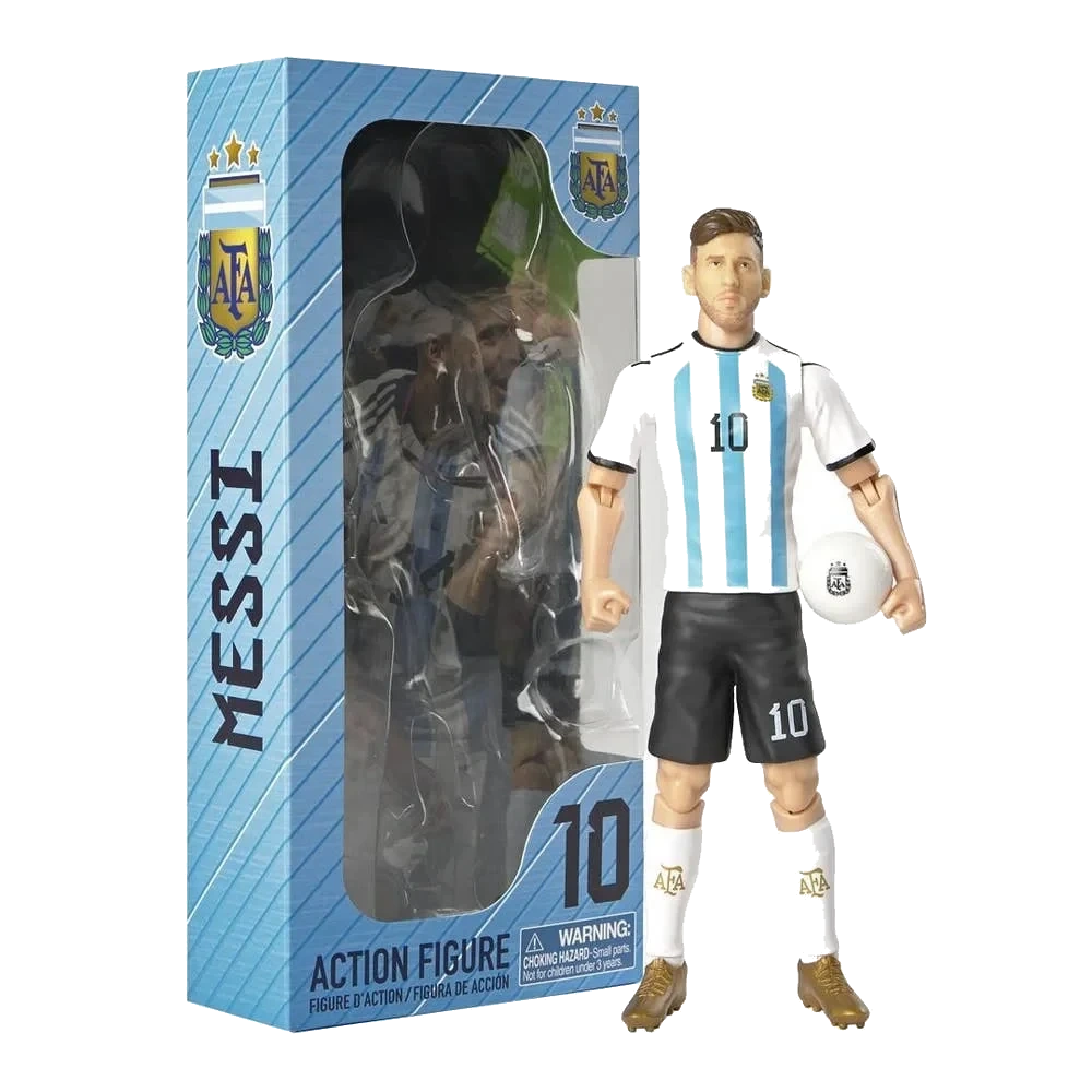 Fotballfigur Messi i Argentina-drakt