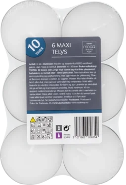 Telys Maxi 6stk Moda