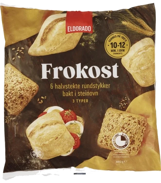 Rundstykker Frokost 480g Eldorado