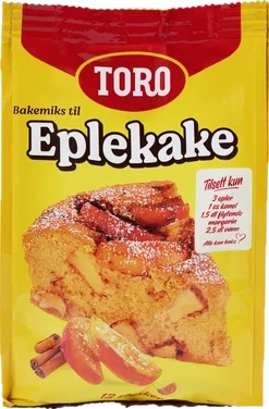 Eplekake Mix 384g Toro