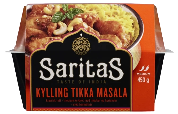 Kylling Tikka Masala 450g Saritas