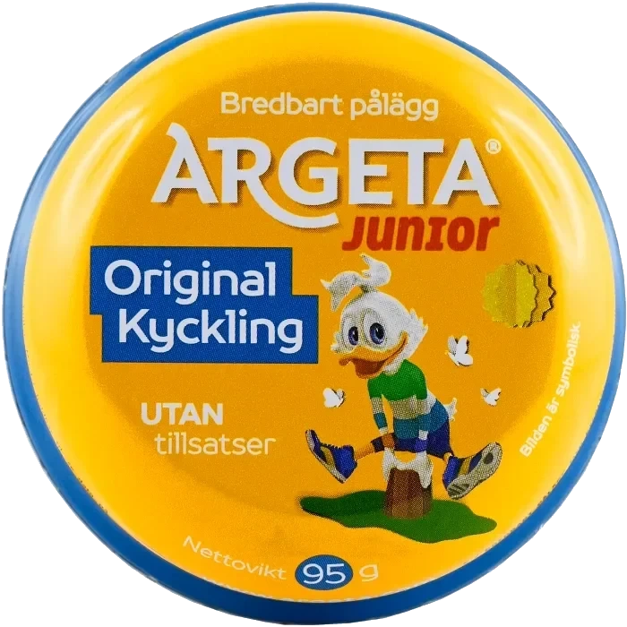 Kycklingpastej Junior Original 95g Argeta