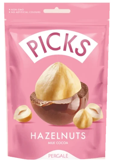 Picks Hazelnuts Milk Cocoa 90g