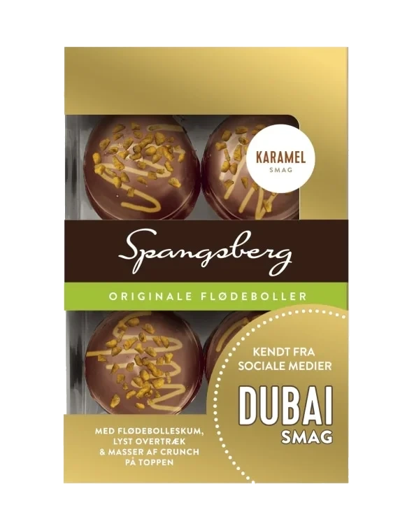 Flødeboller Dubai Karamellsmak 124g