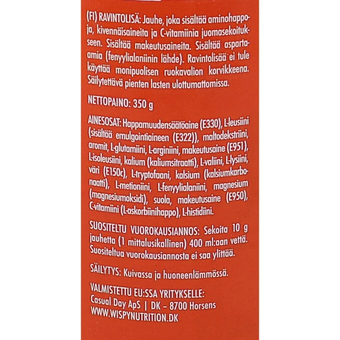 Kosttillskott Amino Mix Ice Tea Peach