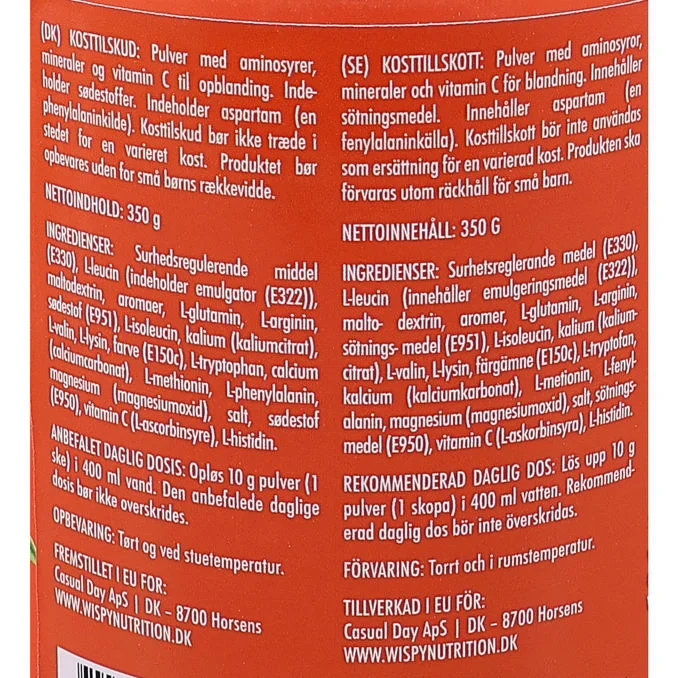 Kosttillskott Amino Mix Ice Tea Peach