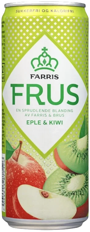 Farris Frus Eple&Kiwi 0,33l boks