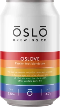 Oslove 0,33l boks Oslo Brewing Co.
