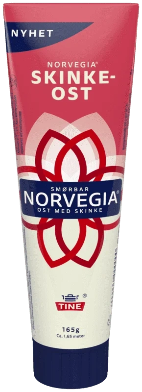 Norvegia Smøreost Skinke 165g