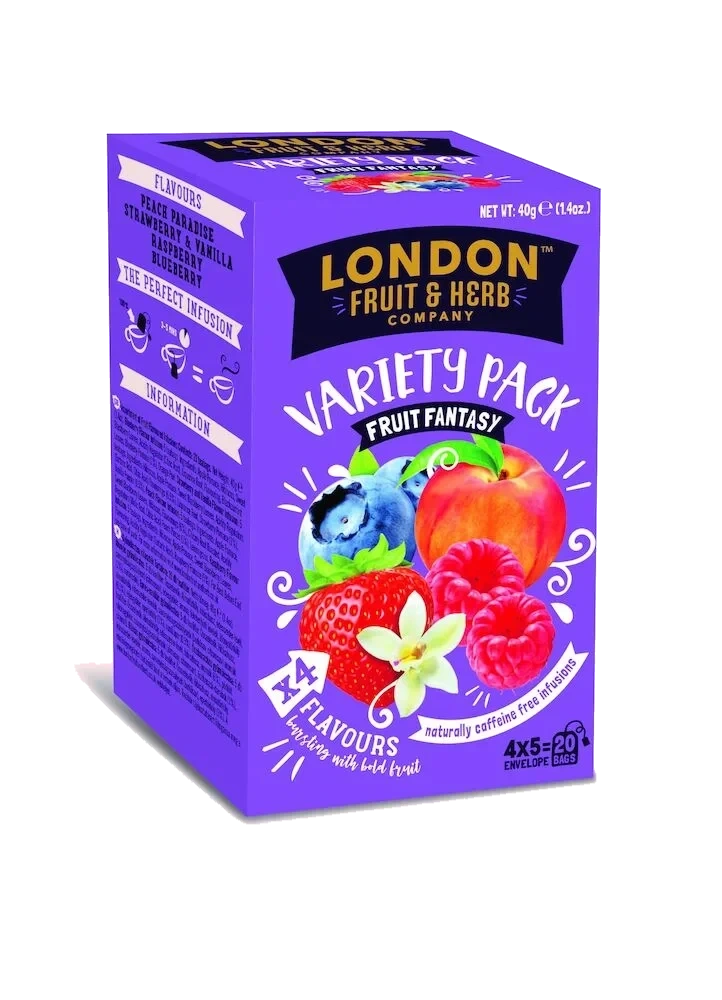 London Fruit & Herb Tea Fruit Fantasy assortert
