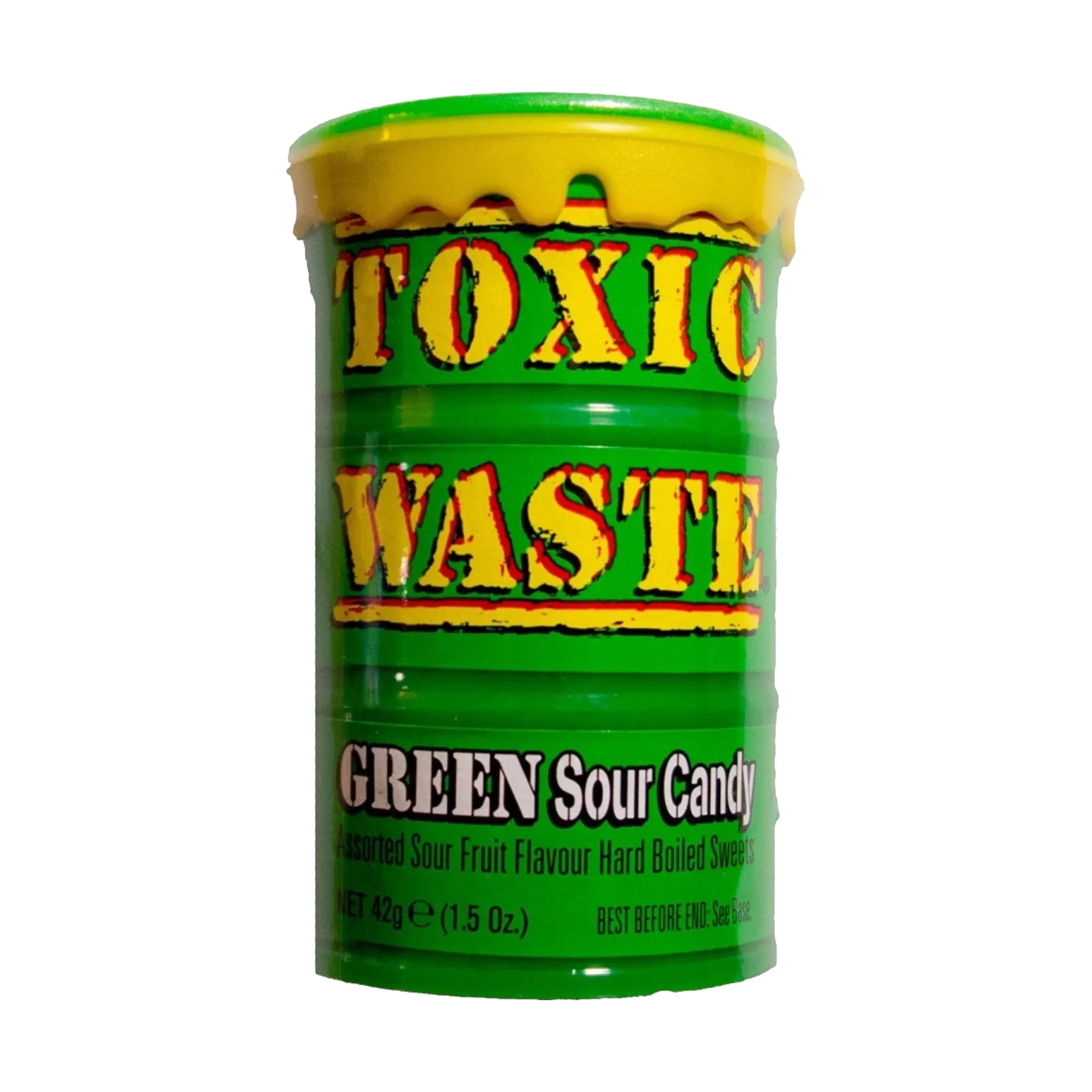 Toxic Waste Green Sour Candy Drum 42 g