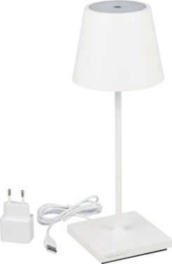 Poldina Pro Mini Bordlampe Led Hvit