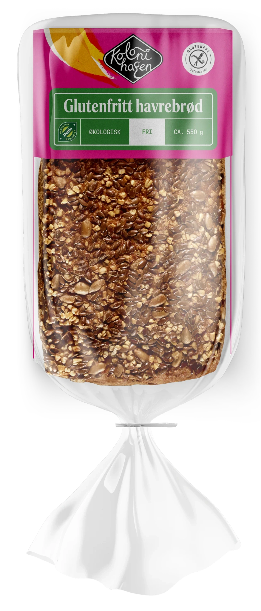 Ferskt glutenfritt havrebrød
