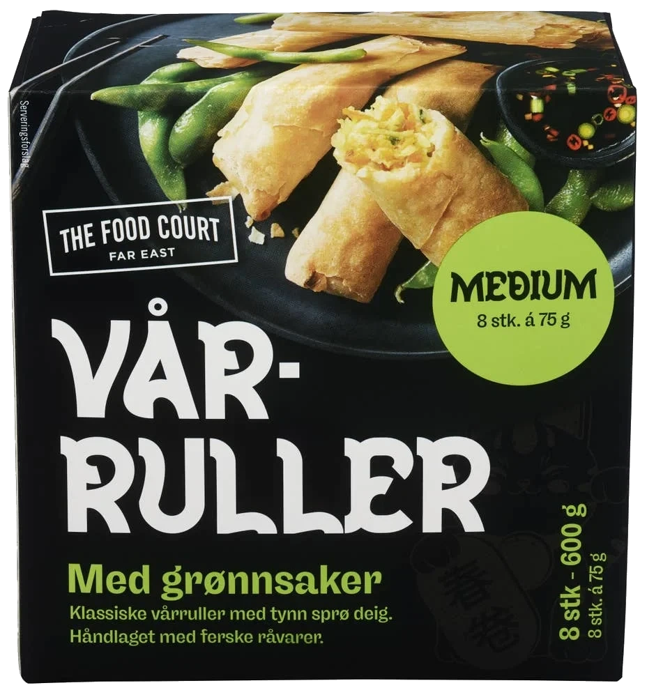 Vårruller med grønnsaker