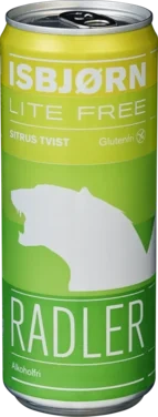 Mack Isbjørn Lite Free Radler Sitrus 0,33l boks