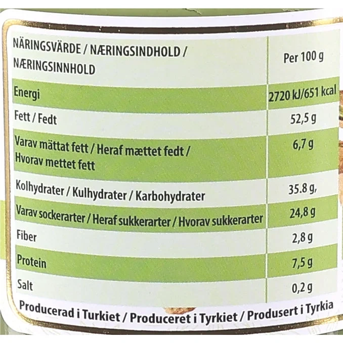 Pistagekräm