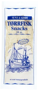 Tørrfisksnacks 200g Ulf Henriksen