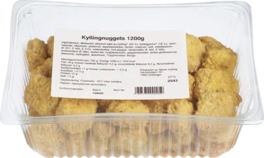 Kyllingnuggets 1,2kg