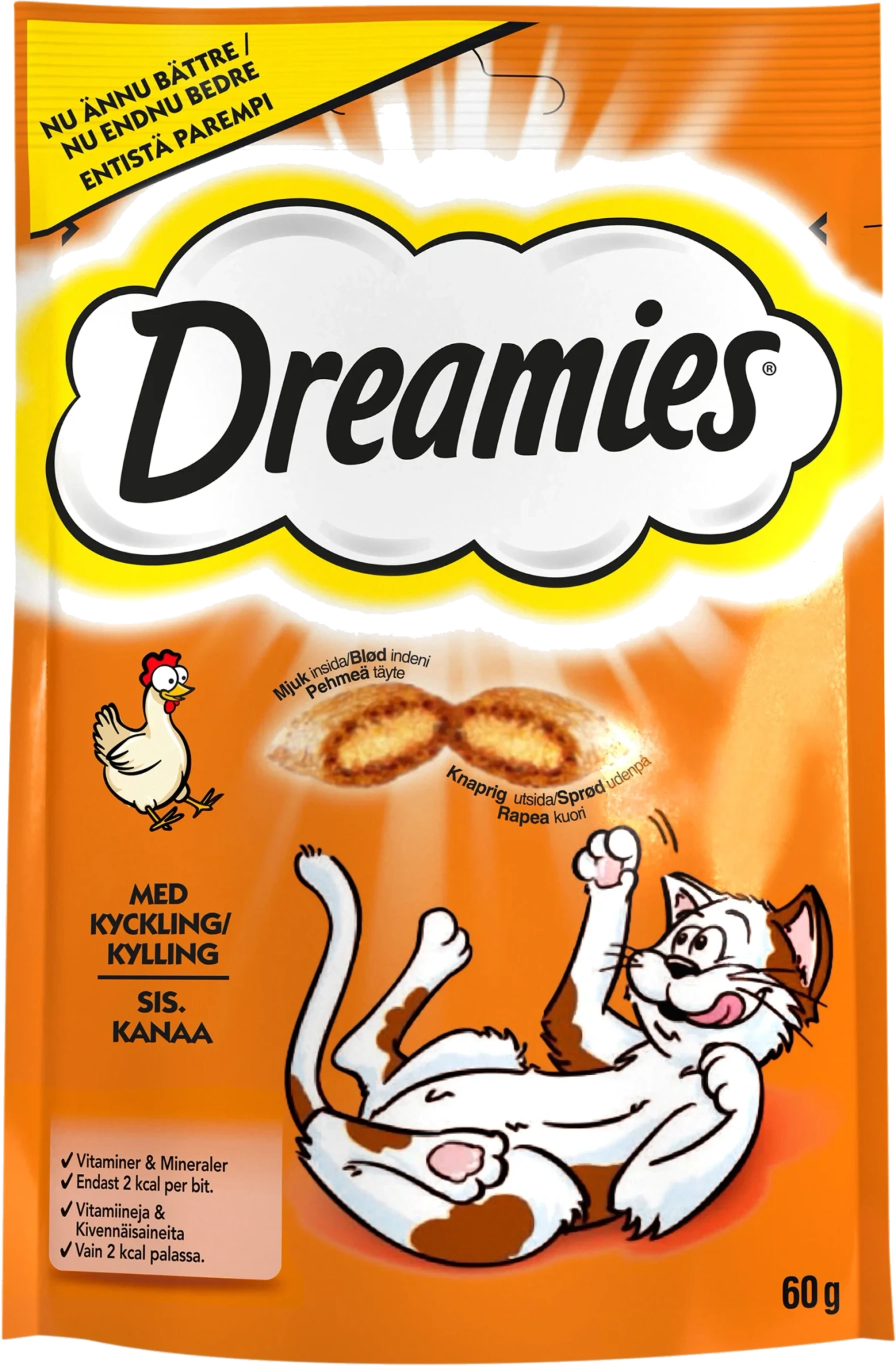 Kattgodbitar Kyckling