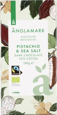 Chocolate Dark 55% Pistachio Seasalt
