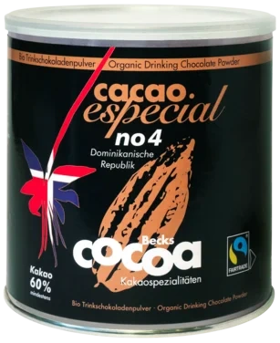 Especial No4 60% Kakao 1,5kg, Økologisk & Fairtrade & Vegansk, Becks Cocoa