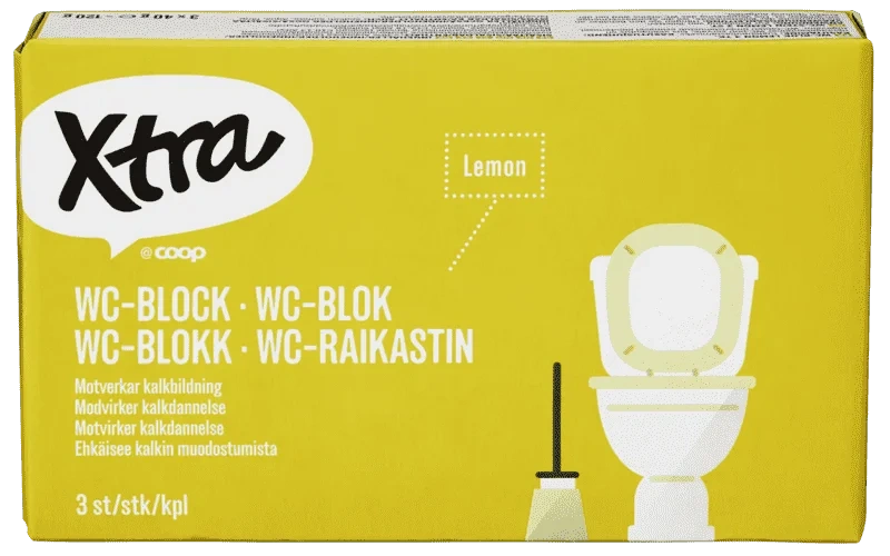 X-tra Toalettblokk 3stk
