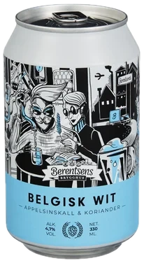 Belgisk Wit 4.7% 0.33l bx