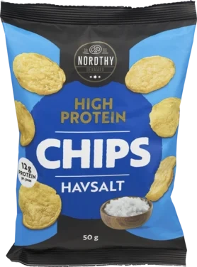 Nordthy High Protein Chips Havsalt 50g