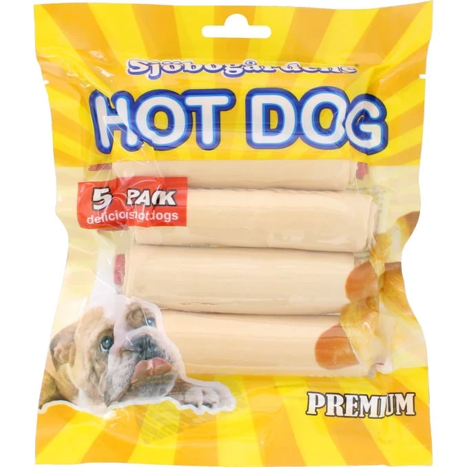 Hundgodis Hot Dogs 5-pack