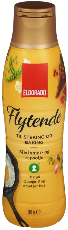 Margarin Flytende Smør/raps 500ml Eldorado