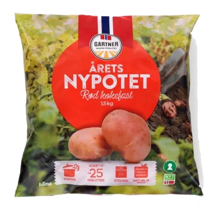 Nypotet Røde 1,5kg Gartner