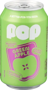 Pop Green Apple 0,33l boks