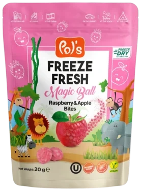 Pol's Freeze Dried Apple & Raspberry 20g