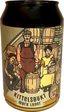 Kittelsbukt Mørk Lager 0,33l Arendals Bryggeri