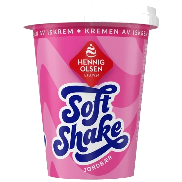 Soft Shake Jordbær 11x210ml Hennig-olsen