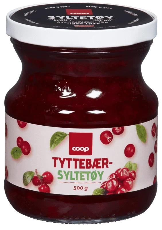 Coop Tyttebærsyltetøy 500g