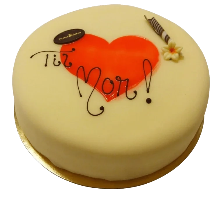 Morsdagskake 1,4kg Tromsø Bakeri