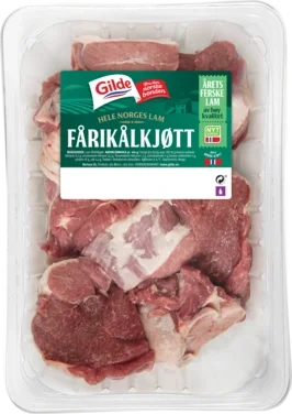 Lam Fårikålkjøtt 1kg Pk
