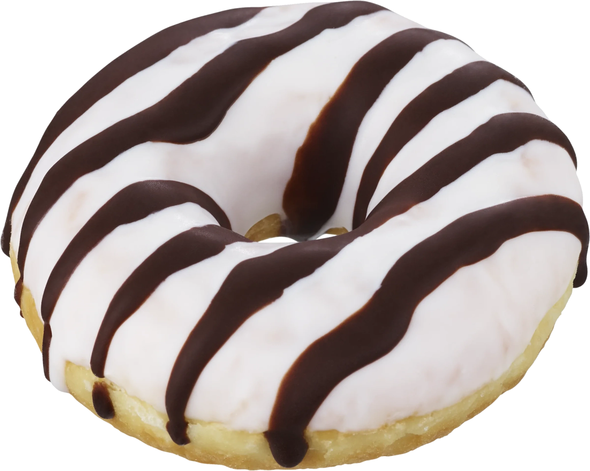 Minidonut White choco stripes