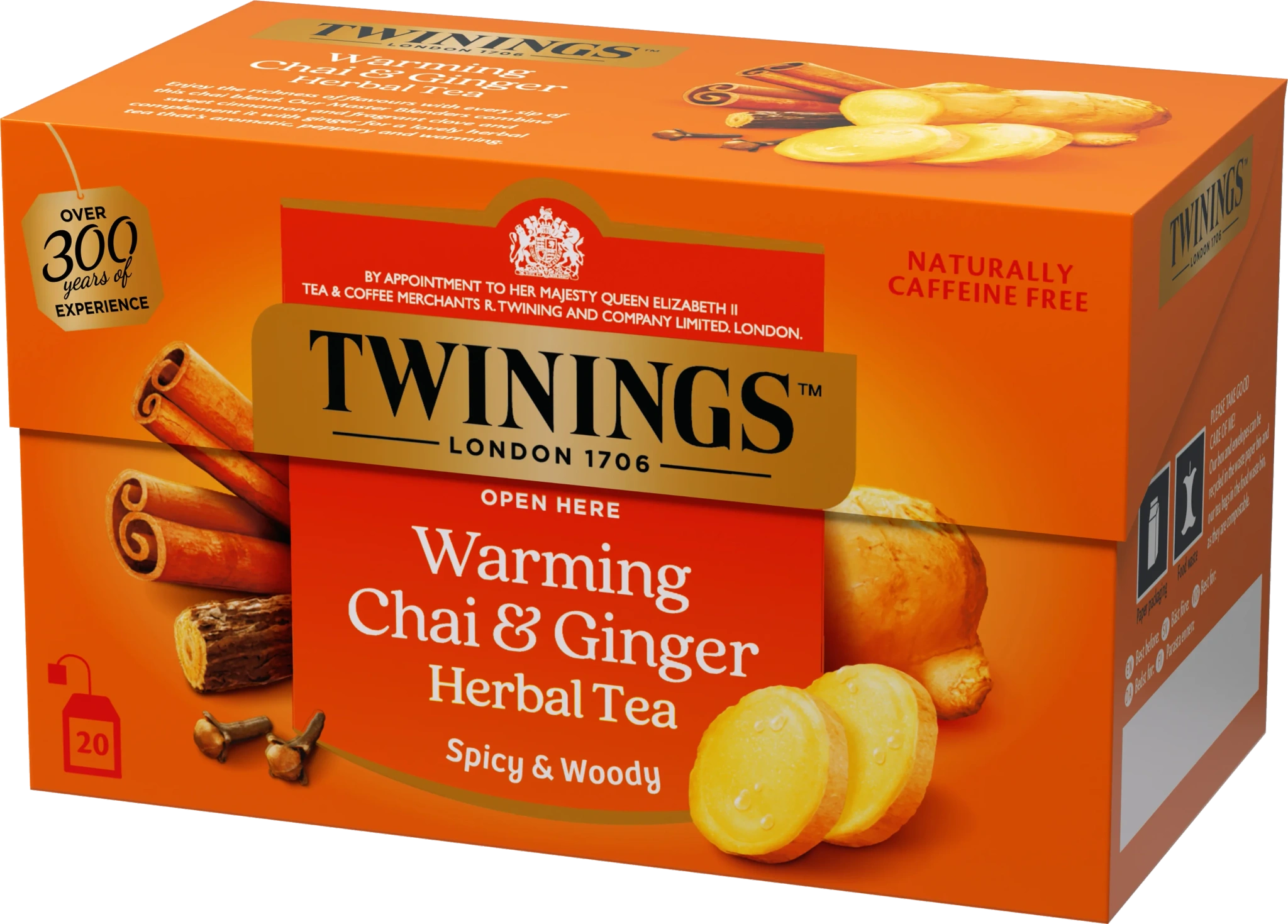 Örtte Warming chai & ginger 20-pack