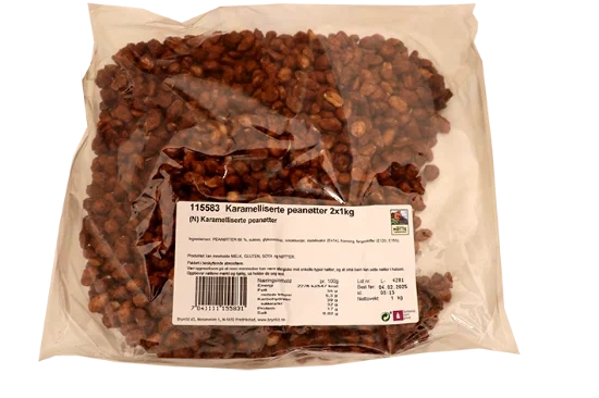 Karamelliserte Peanøtter 1kg